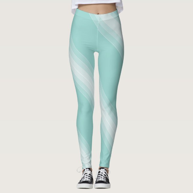 Legging Modelo Branco Elegante (Frente)