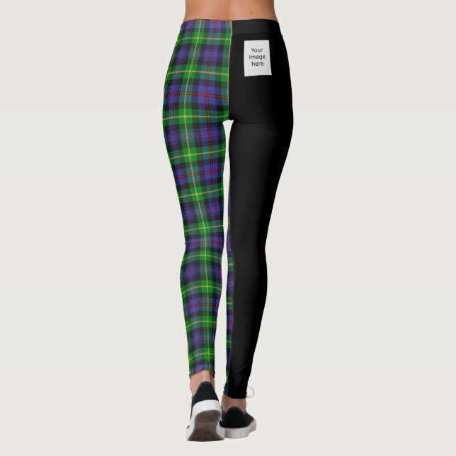 Legging Modelo - Crest + Tartan (Verso)