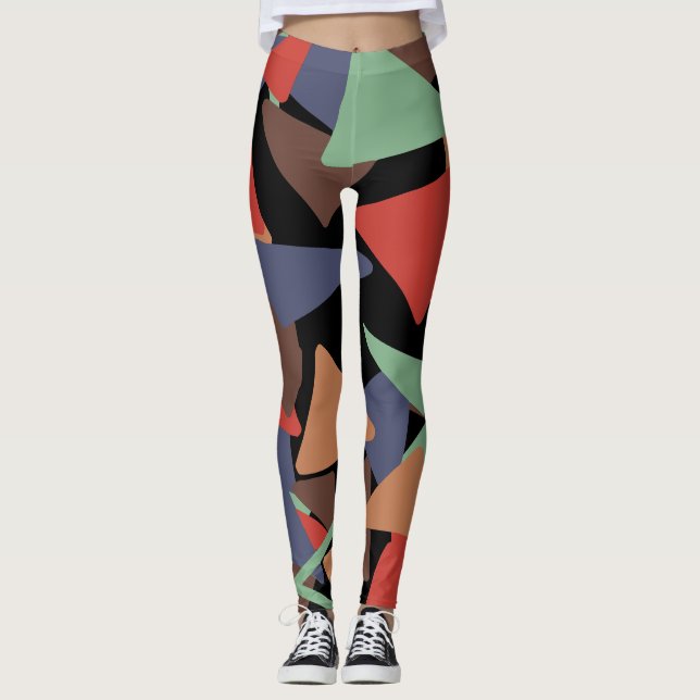 Legging Modelo de triângulo 45 (Frente)