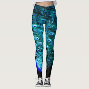 Legging Modelos de aves: Peacocks Bonito 03-01