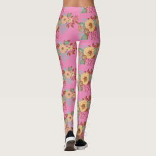 Legging Modern Boho Floral Home Decor
