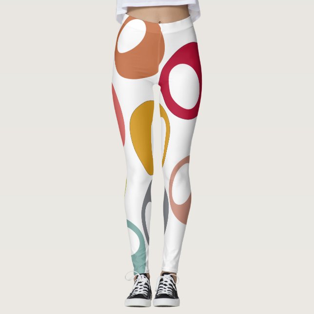 Legging Moderno do século médio (Frente)