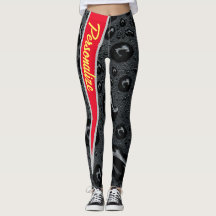 Moderno Fashionable Black Bubbles Red Fire Persona