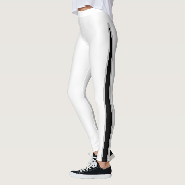 Legging Moderno preto e branco (Esquerda)