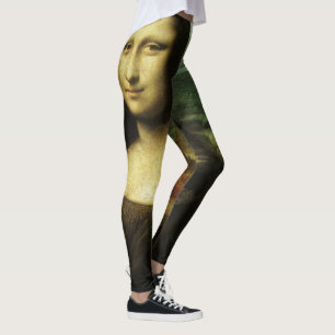 Legging Mona Lisa de Leonardo da Vinci, Arte Renascentista