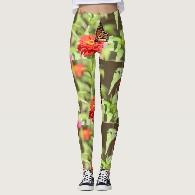 Legging Monarca de outubro (Frente)