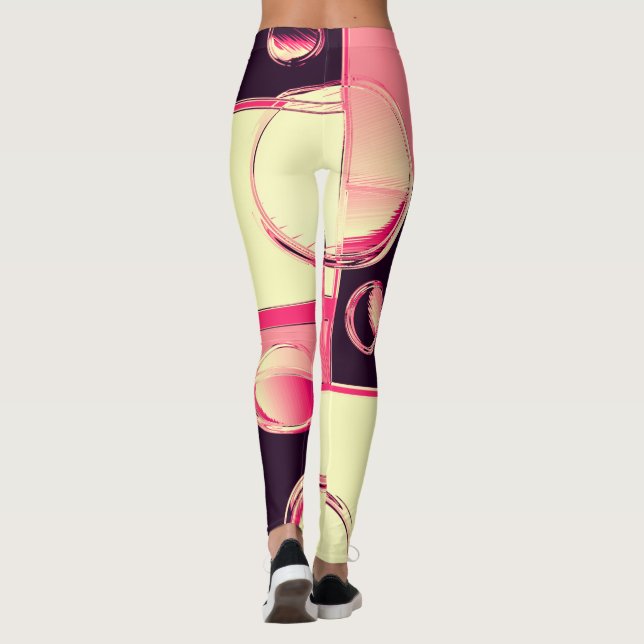 Legging Mondrian & Bubbles (Verso)