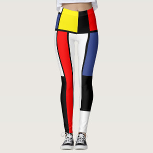 Legging Mondrian, minimalista