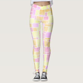 Legging Mondrian Pastel 4
