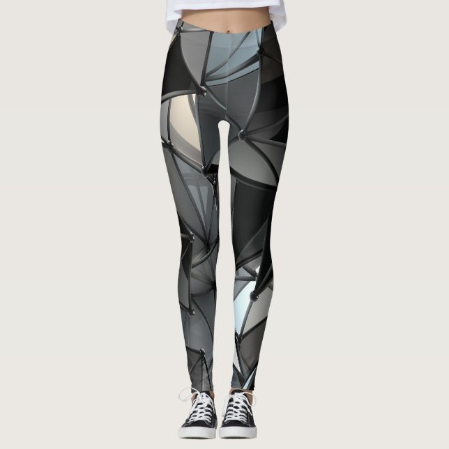 Legging monocromático sem fim: (Frente)