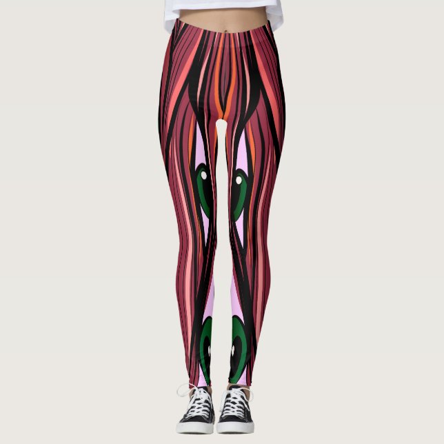 Legging Monstro de Olhos (Frente)