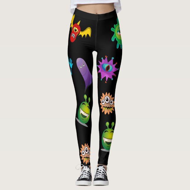 Legging Monstro pequenos (Frente)