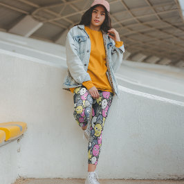 Legging Monstros Coloridos