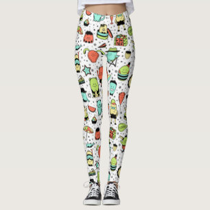 Legging Monstros engraçados