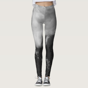 Legging Montanha majestosa sob nuvens