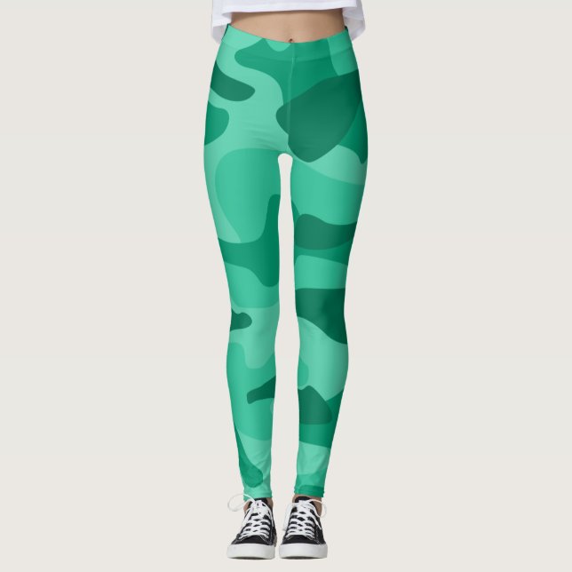 Legging Montanha Meadow Monocolor Camo (Frente)