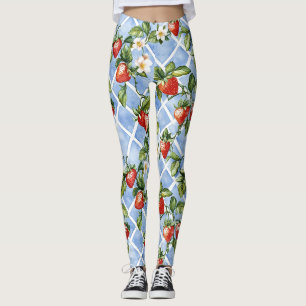 Legging Morango Encantador e Pasta Folha - Vintage (2)