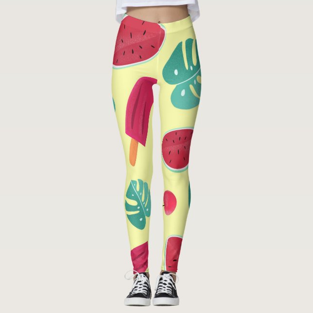 Legging Morango Melancia (Frente)