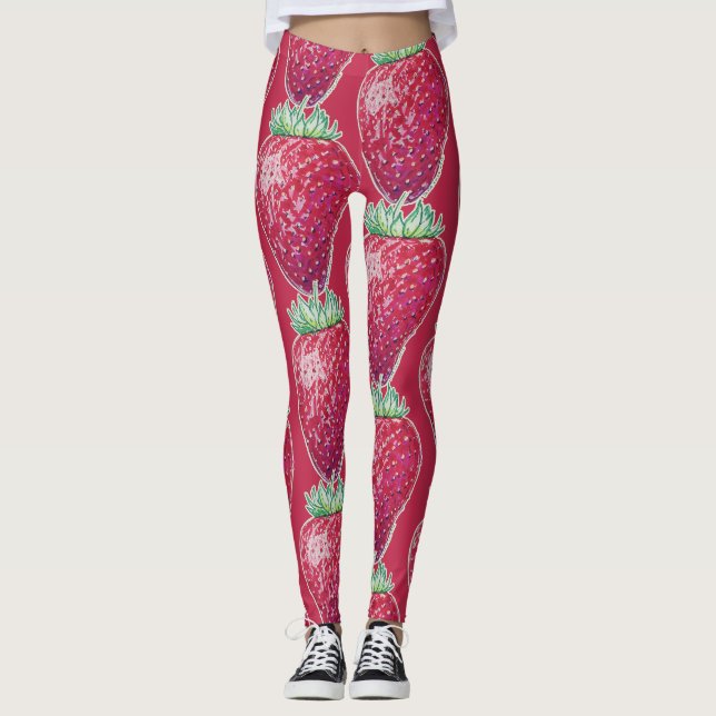 Legging Morangueiro Empinado (Frente)