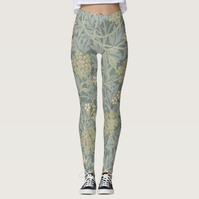 Legging Morris Vine e Jasmine Garden Flower Classic (Frente)