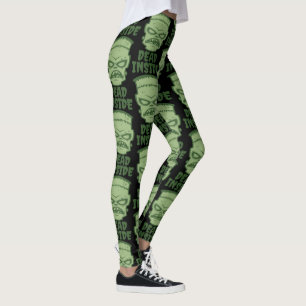 Legging Morto dentro do monstro de Frankenstein