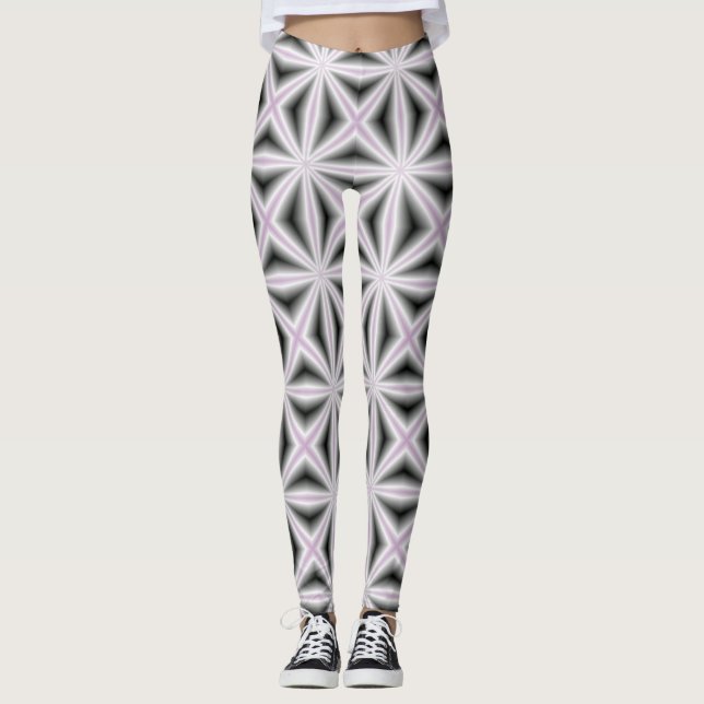 legging mosaico de diamantes (Frente)