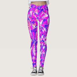 Legging Mosaico roxo