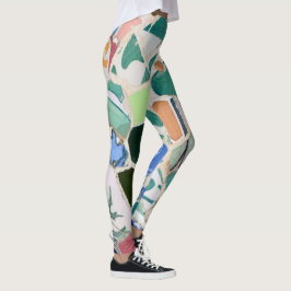 Legging Mosaicos de Guell do parque