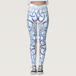 Legging Motif Circular Celta em Cores de Pastel