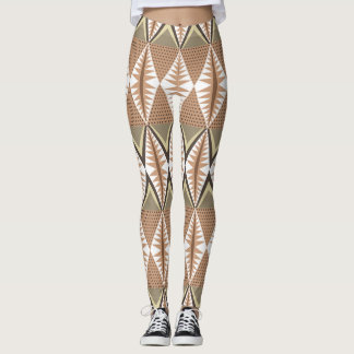 Legging Motifs Étnicos: Padrão Folk Elegante.