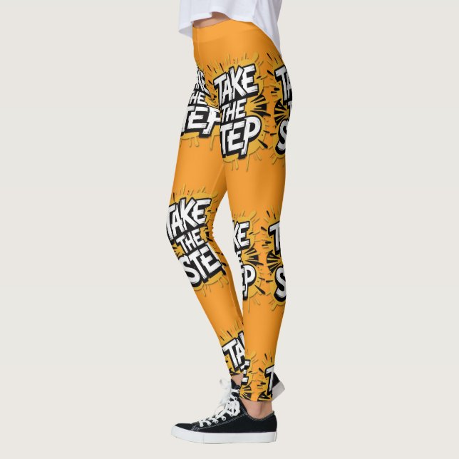 Legging motivacional (Esquerda)
