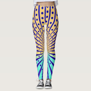Legging Movimento Radiante Pontilhado