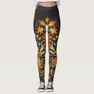 Legging Mughal Fantasy: Opulência Refletora Floral