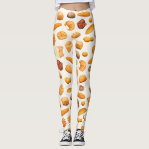 Legging Muitos pães, artigos de padaria