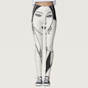 Legging Mulher deco de 1928