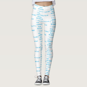 Legging Mulher: Mulher humana biológica adulta