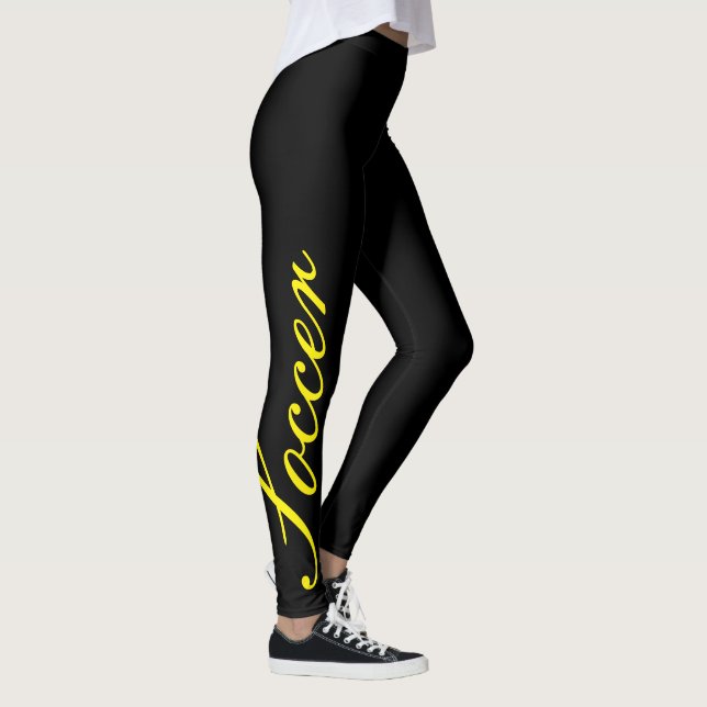 Legging Mulheres de futebol de esporte personalizado, para (Direita)
