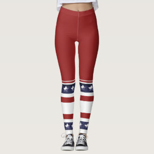 Legging Mulheres longas das meias das listras engraçadas