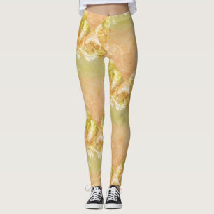 Legging Mulheres pastel florais do jardim do verão diy
