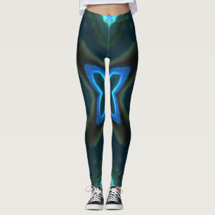 Legging Mulheres Pernas Luzes Compatíveis Com Vestuário