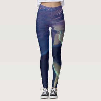 Legging Multas de Shark Sunset impressas
