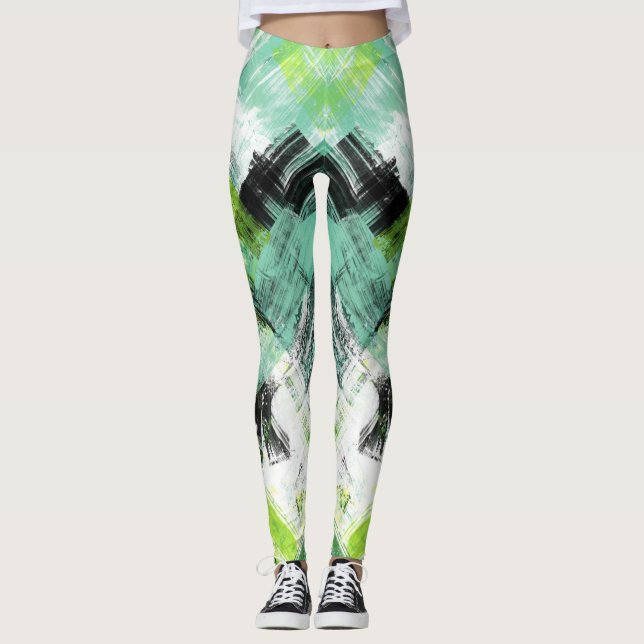 Legging Multi-Grágicos grunge (Frente)