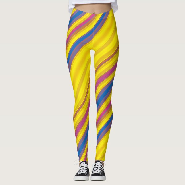 Legging Múltiplas faixas CKC - 2 pincéis (Frente)