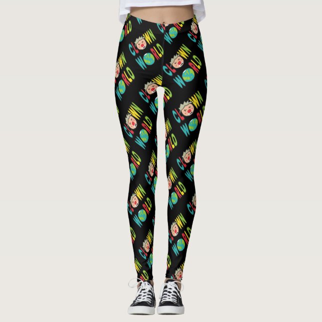 Legging Mundo de Palhaços (Frente)