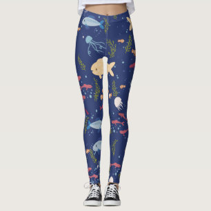 Legging Mundo subaquático