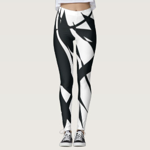 LEGGING MURAIS DE ESQUETE PRETO