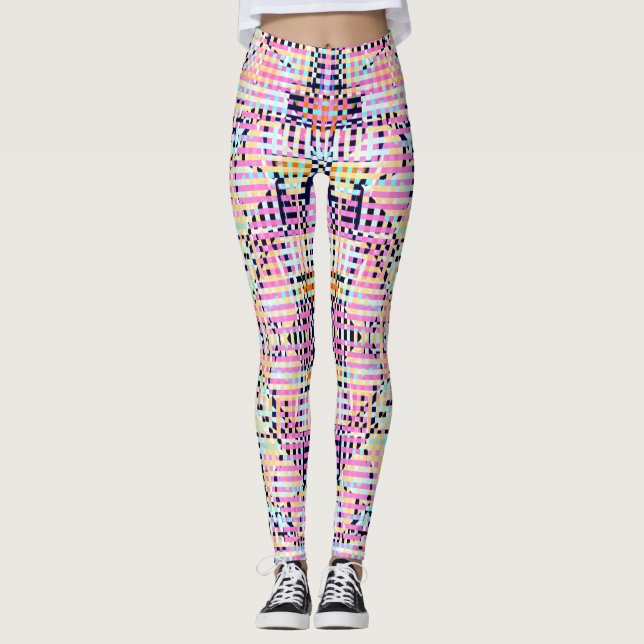 Legging Murray Abstrato Pattern (Frente)