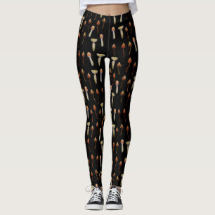 Legging MushroomsPsychedelic planta a arte