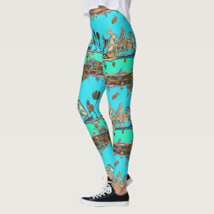 Legging MÚSICA DE FAZER BESTIAL MEDIEVAL, Rabbit, Cachorr