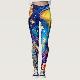 Legging Mystic Bloom Forest Sob Estrelas